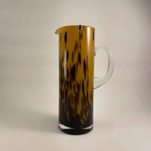 A 1960s Tortoiseshell Glass Pitcher